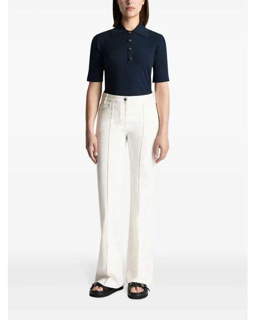 Fusalp Blue Vela Polo Top