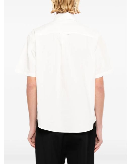 SPORT b. by agnès b. White Cotton Shirt for men