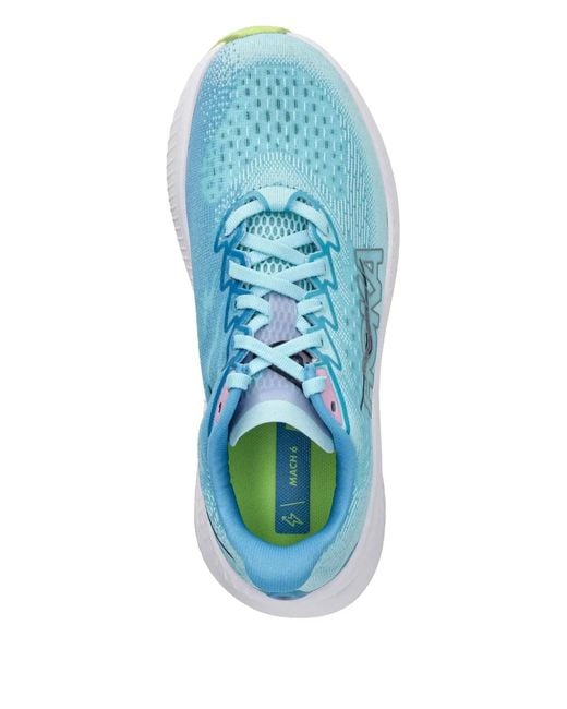 Hoka One One Blue Mach 6 Sneakers