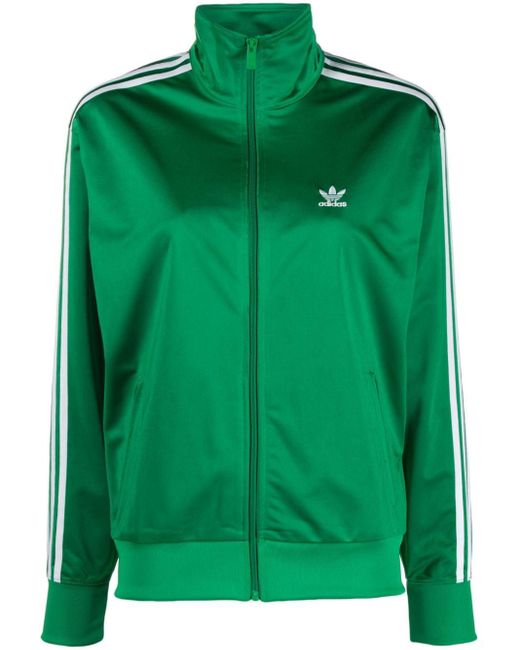 Giacca sportiva con ricamo di Adidas in Green