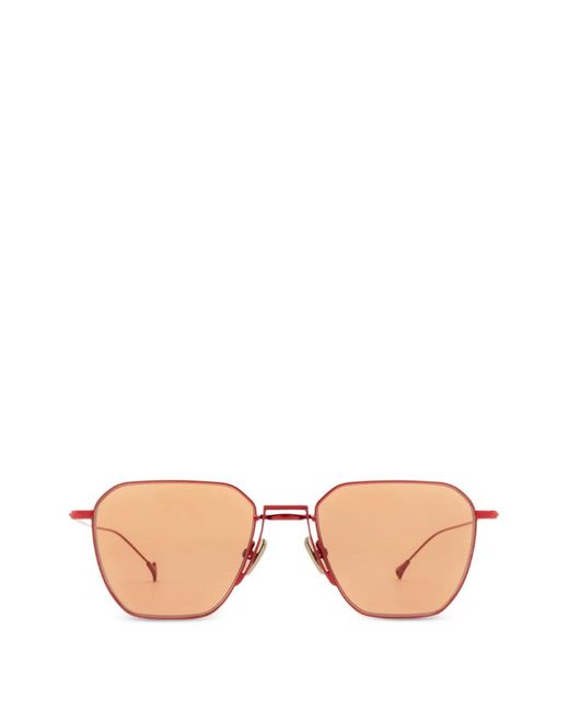 Eyepetizer Pink Lunettes De Soleil Torino À Monture Géométrique