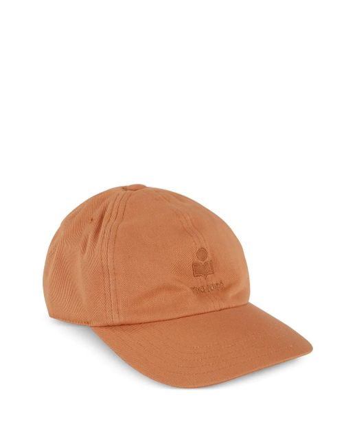 Cappello Con Logo di Isabel Marant in Brown