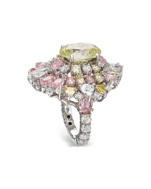Anabela Chan White Mirage Diamond Ring