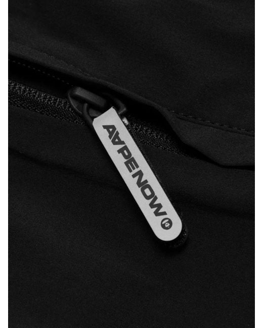 Pantalon Cargo Côtelé À Logo Appliqué Aape By A Bathing Ape pour homme en coloris Black