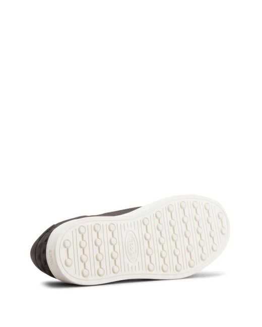 Tod's Brown Leather Sneakers for men