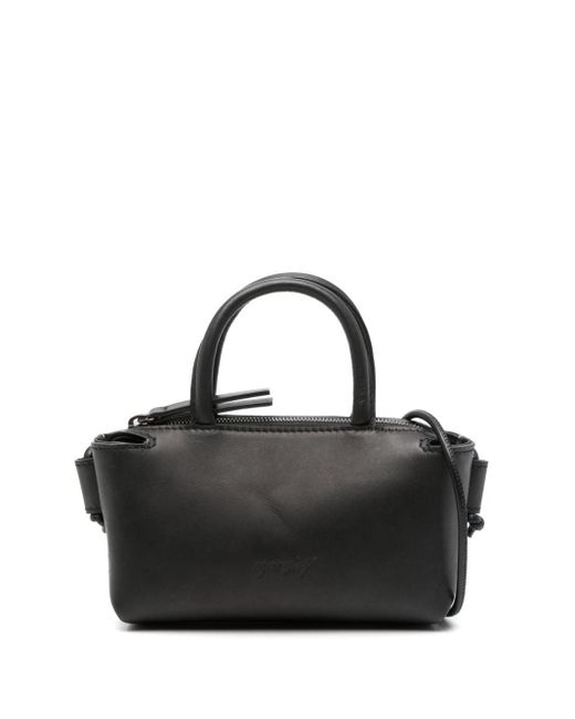 Marsèll Black Microdritta Leather Mini Bag