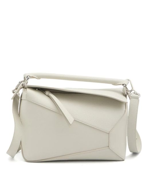 Loewe Natural Small Puzzle Tote Bag