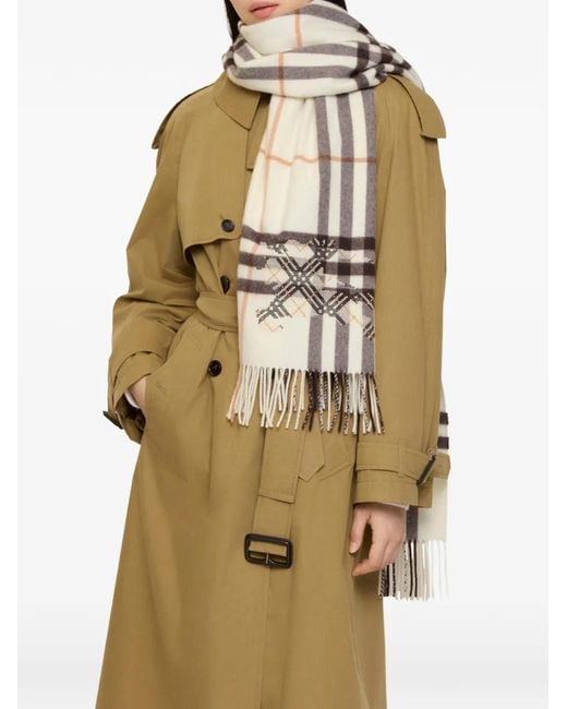Sciarpa Ampia di Burberry in White