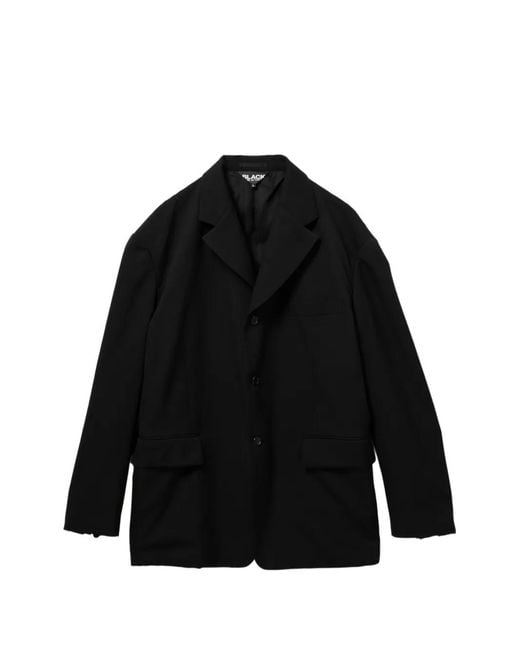COMME DES GARÇON BLACK Black Wool Blazer