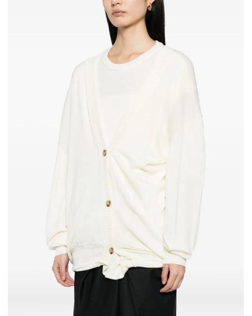 Litkovskaya Natural Wool Cardigan
