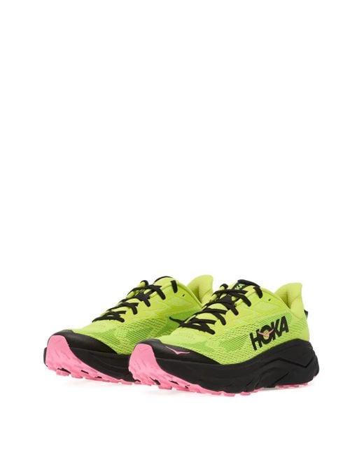 Hoka One One Green Challenger Sneakers for men