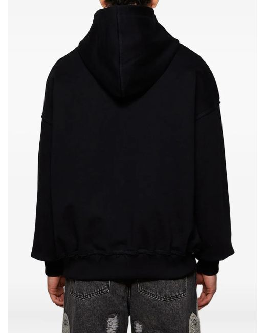 M I S B H V Black Maciej Kosc Hoodie for men