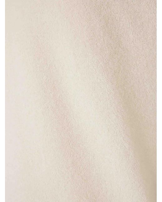 Fedeli White V-Neck T-Shirt for men