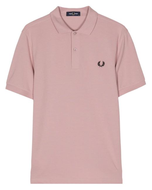 Fred Perry M6000 cotton-piqué polo shirt in Pink für Herren