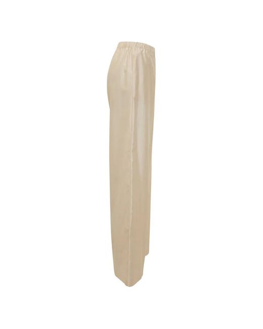 LE SULLY STUDIO White Elasticated-Waist Trousers