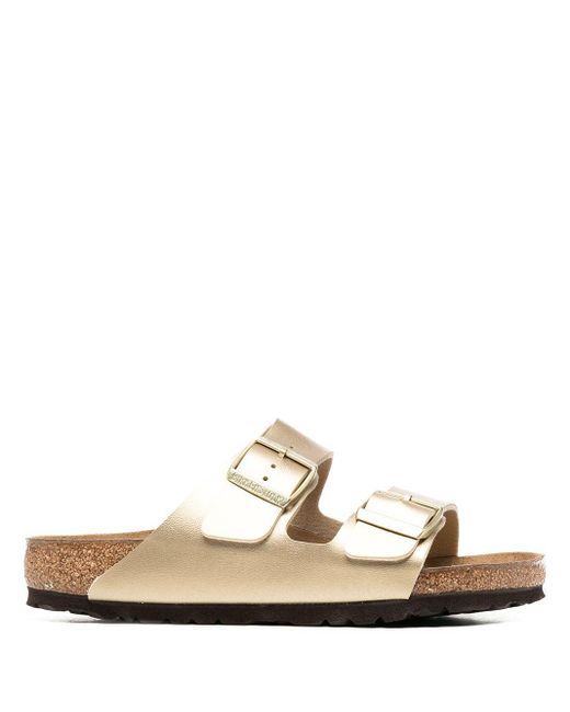 Birkenstock Yara tabacco leer - Sandalenshop
