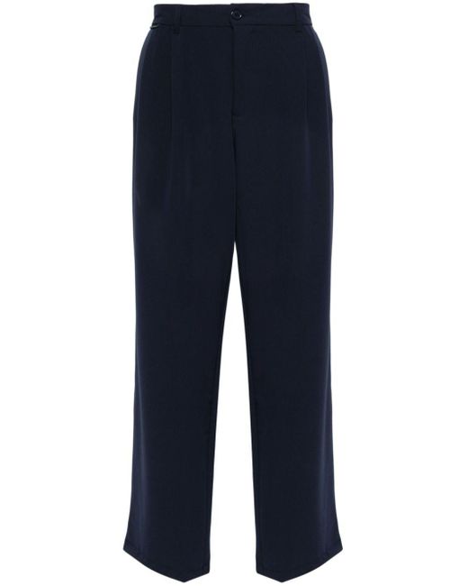 FAMILY FIRST Blue New Tube Tailored Trousers for men