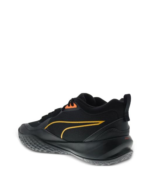 PUMA Black Playmaker Pro Laser /Ultra" Sneakers for men
