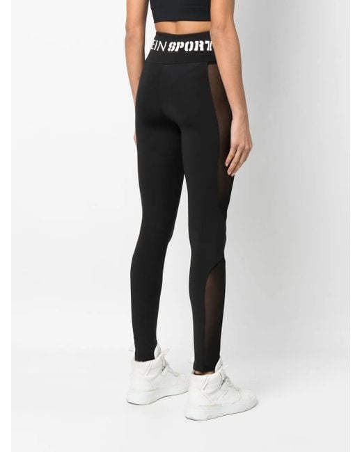 Philipp Plein Black Leggings