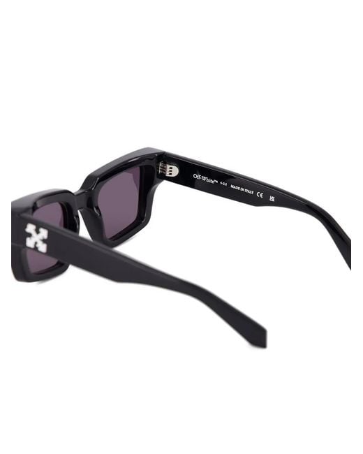 Off-White c/o Virgil Abloh Black Richardson Square-Frame Sunglasses for men