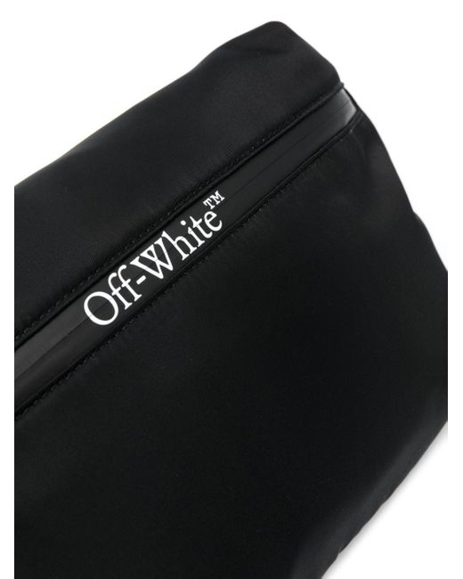 Off-White c/o Virgil Abloh Black Off- Logo-Print Belt Bag for men