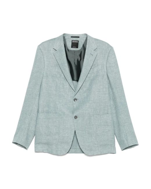 メンズ Zegna シングルジャケット Blue