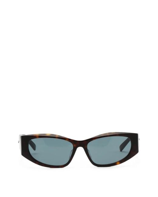 Givenchy Gray Tortoiseshell-Effect Cat-Eye Sunglasses