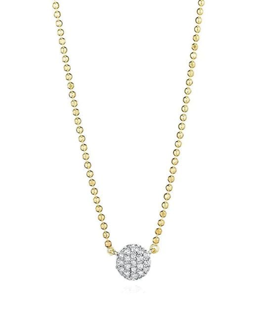Phillips House Metallic Micro Infinity Diamond Necklace