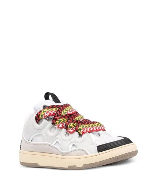Lanvin Pink Curb Sneakers