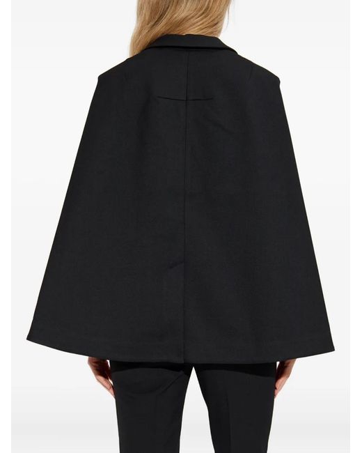 AllSaints Black Double-Breasted Blazer
