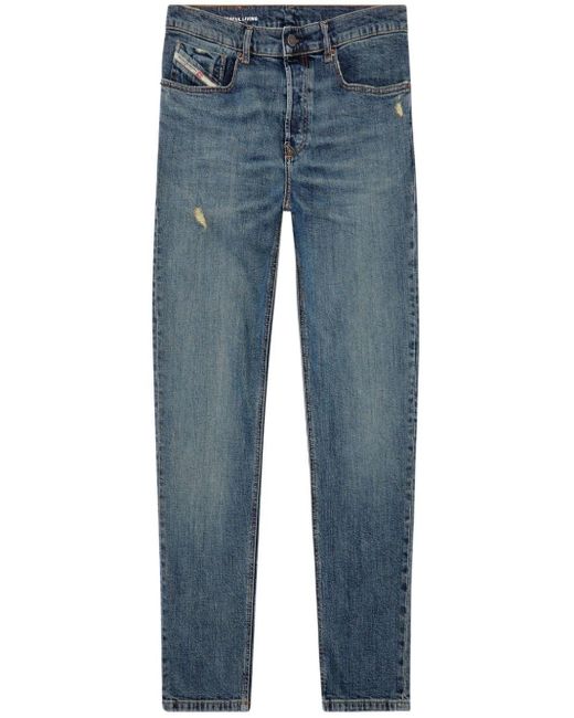 Jeans affusolati D-Fining di DIESEL in Blue da Uomo