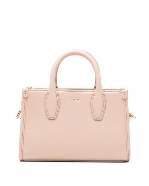 Boss Pink Sandy Tote Bag
