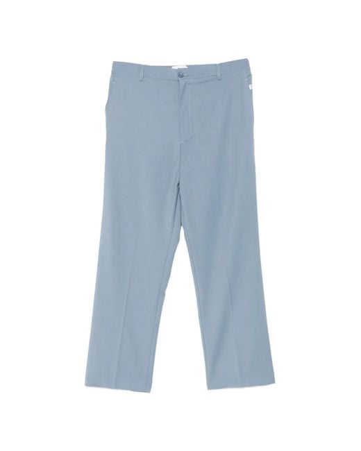 NEW YORK RESIDENT Blue Straight-Leg Trousers for men