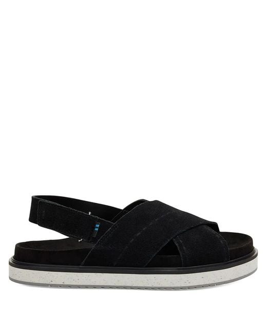 TOMS Black Marisa Sandals