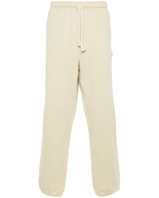 Acne Natural Face-patch Jersey Trousers