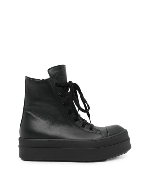 Rick Owens Black Mega Bumper Sneakers for men