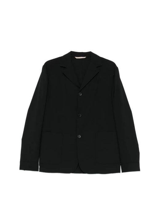 Briglia 1949 Black Brian Buttoned Pocket Overshirt for men