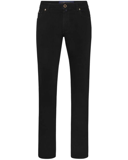Billionaire Super Straight-Leg-Hose in Black für Herren