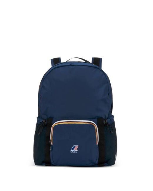 K-Way Blue Le Vrai 4.0 Michel Backpack for men