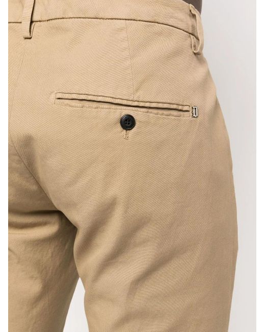 Dondup Straight Chino in het Natural voor heren