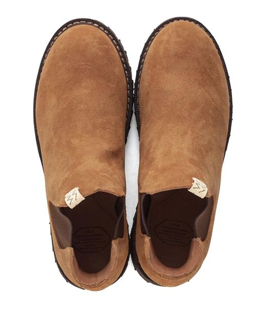 Visvim Brown Gornergrat Chelsea Boots for men