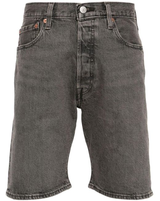 Short en jean 501® Original Levi's pour homme en coloris Gray