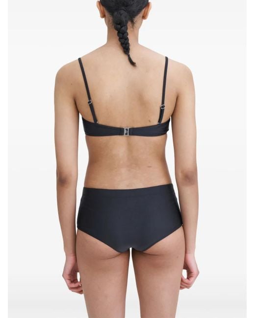Filippa K バンドゥ ビキニトップ Blue