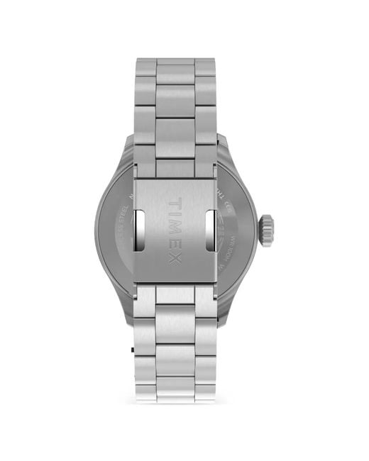Timex Gray Waterbury Ace 41Mm Watch for men