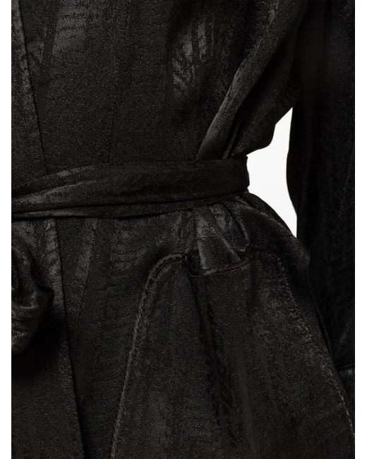 Nissa Black Viscose Shirt
