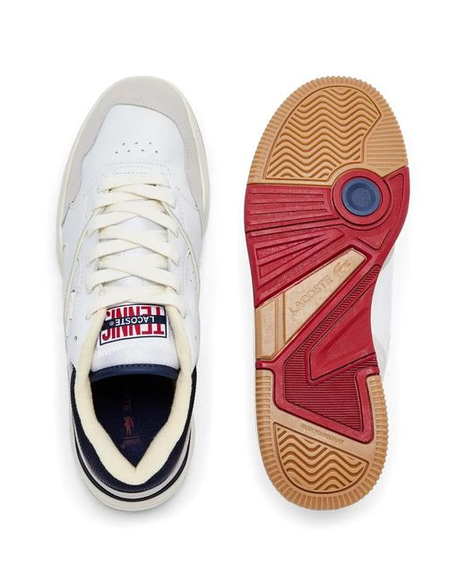 Lacoste White Lineshot Sneakers for men