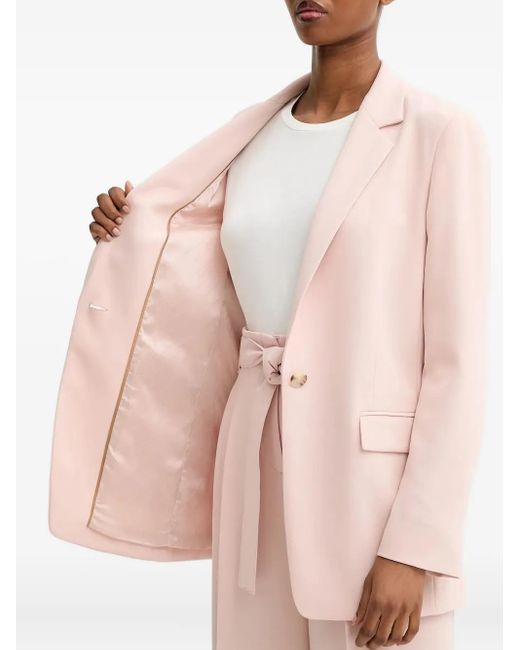 Boss シングルジャケット Pink