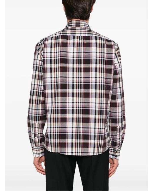 Boss Red Plaid-Check Shirt for men