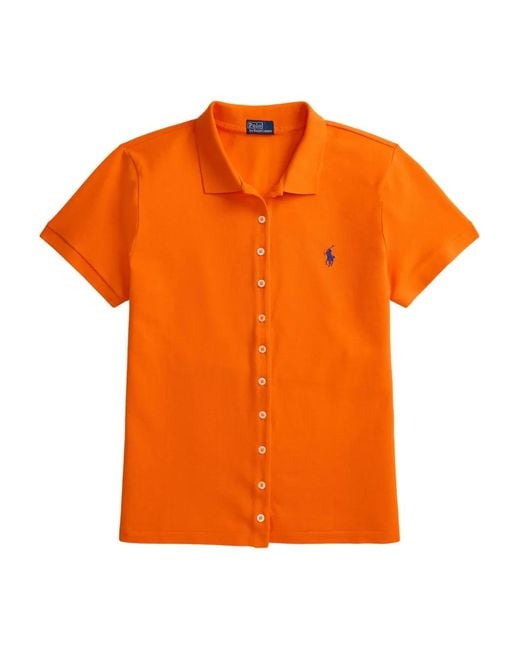 Polo Ralph Lauren ショートスリーブ ポロシャツ Orange