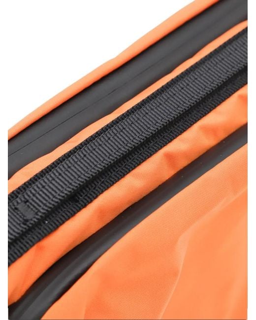 Maison Kitsuné Orange Logo Messenger Bag